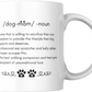 🐶 Dog Mom Definition Mug-Cute Funny For Dog Lovers | Mother's Day | Dog Mom's are moms too!