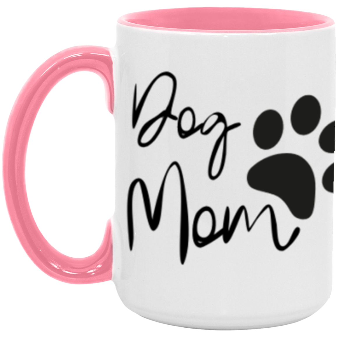 Dog Mom Definition Color Accent Mug-Cute Funny For Dog Lovers | Mother's Day | Dog Mom's are moms too!