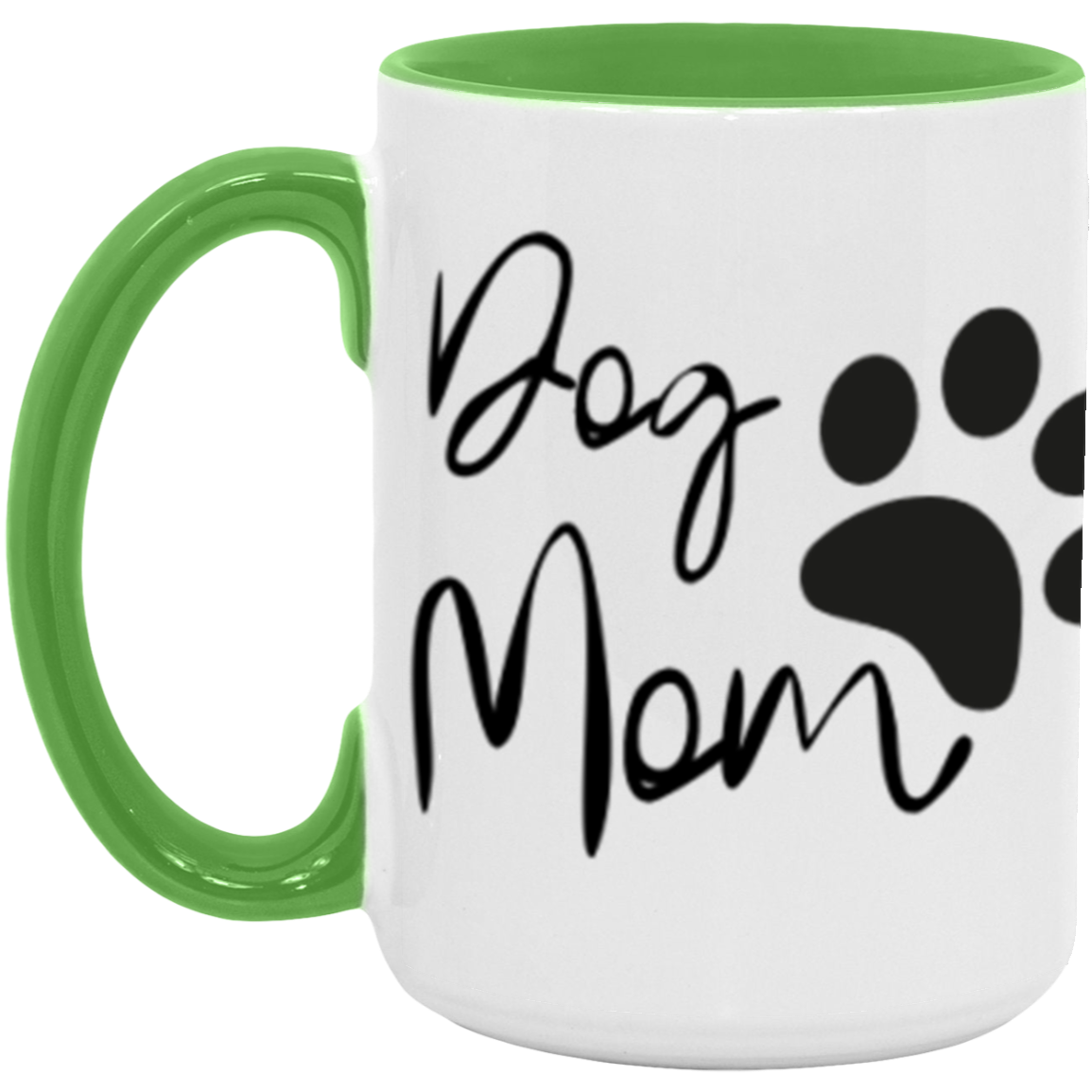 Dog Mom Definition Color Accent Mug-Cute Funny For Dog Lovers | Mother's Day | Dog Mom's are moms too!