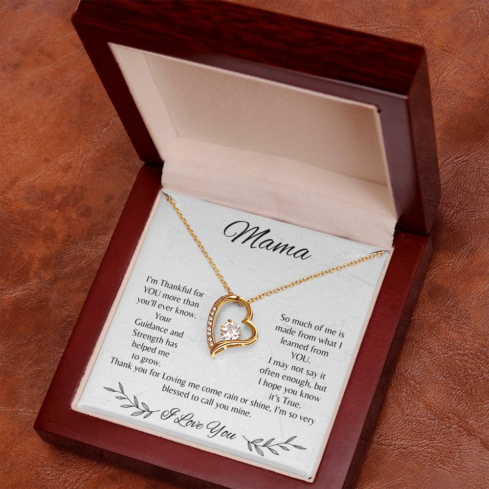 Mama- I Love You - Forever Love Necklace | Mother's Day | Christmas