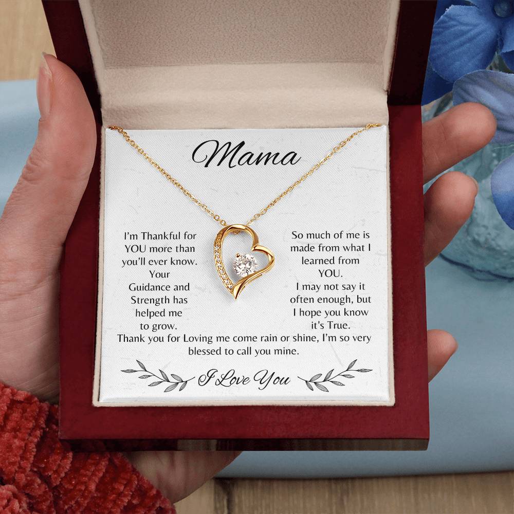 Mama- I Love You - Forever Love Necklace | Mother's Day | Christmas