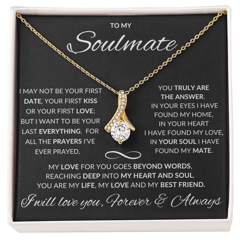 To My Soulmate-Alluring Beauty Necklace