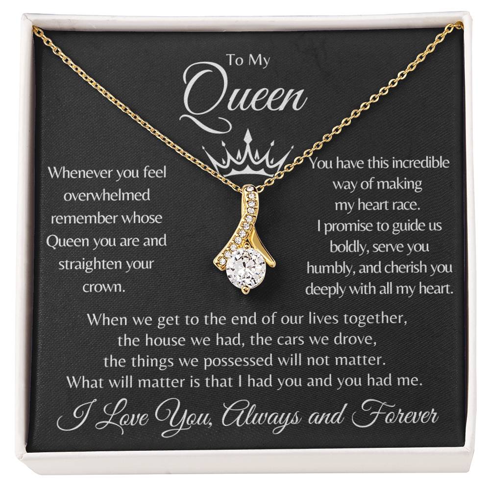 To My Queen - Alluring Beauty Necklace