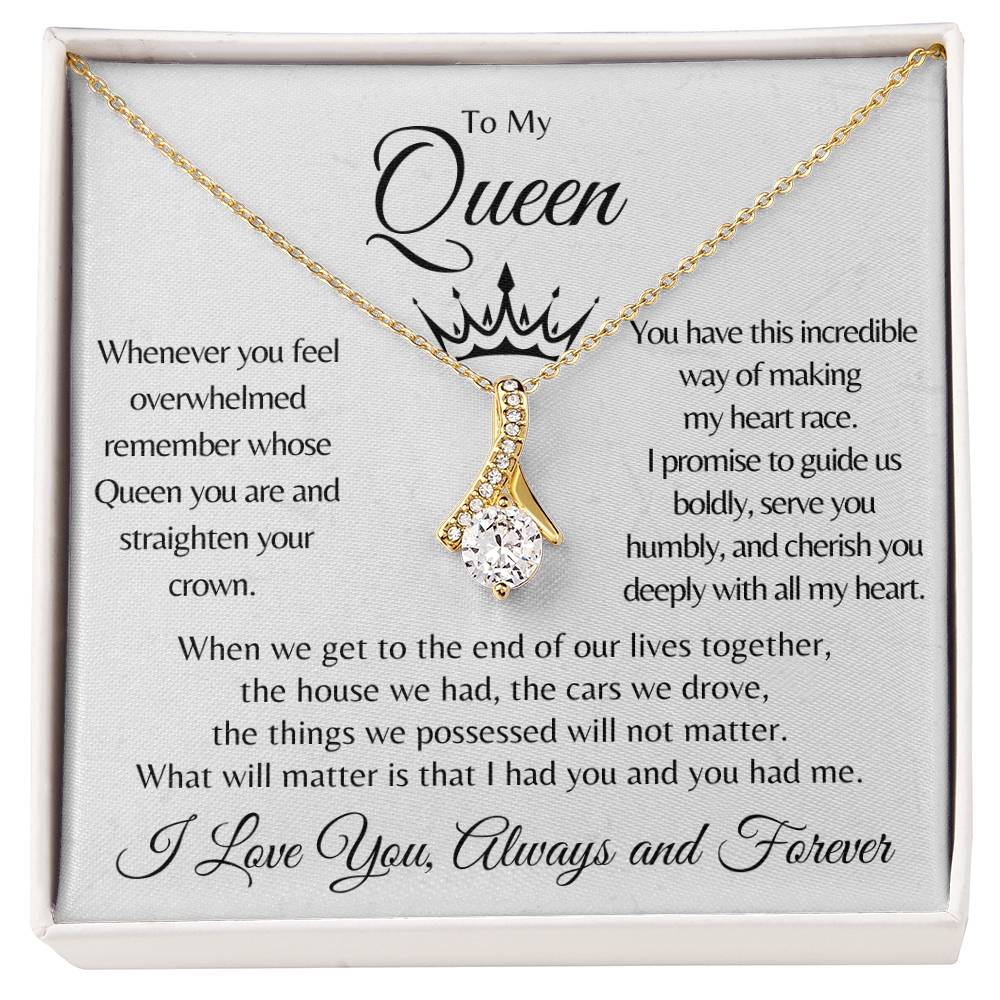 To My Queen - Alluring Beauty Necklace