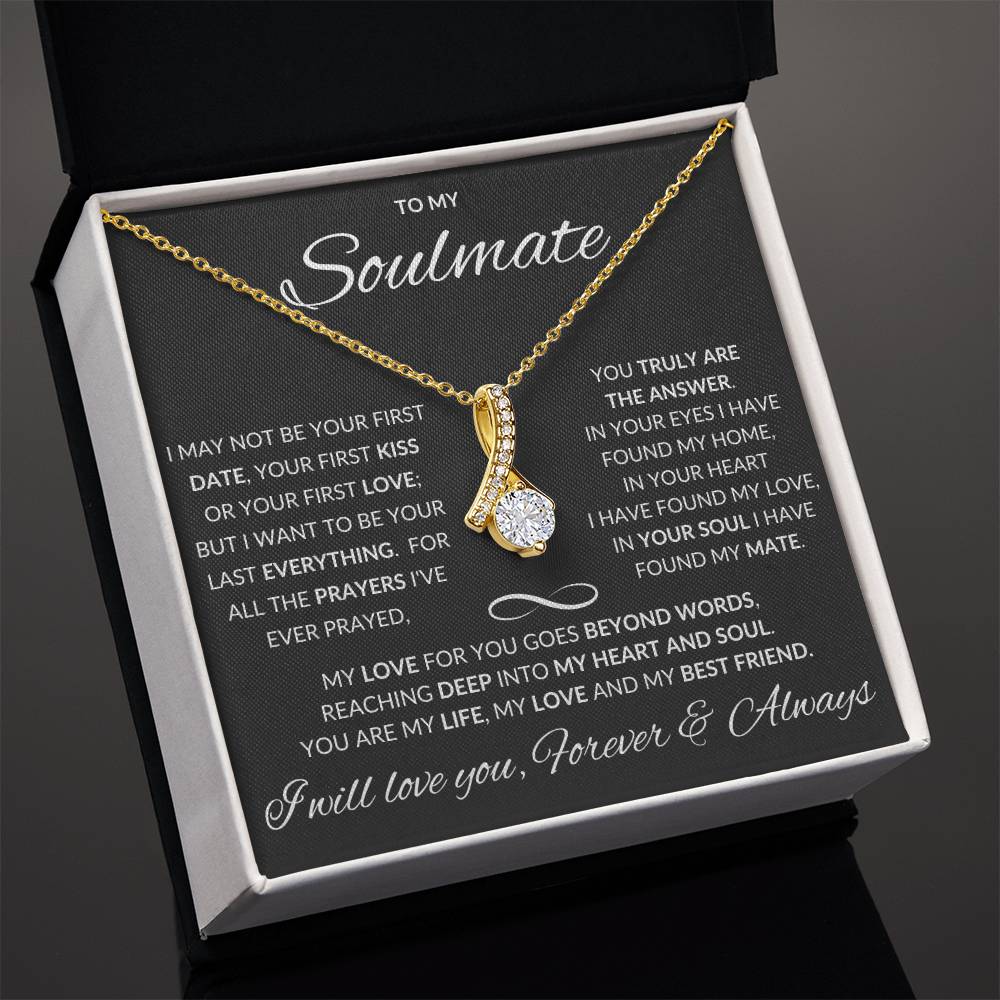 To My Soulmate-Alluring Beauty Necklace