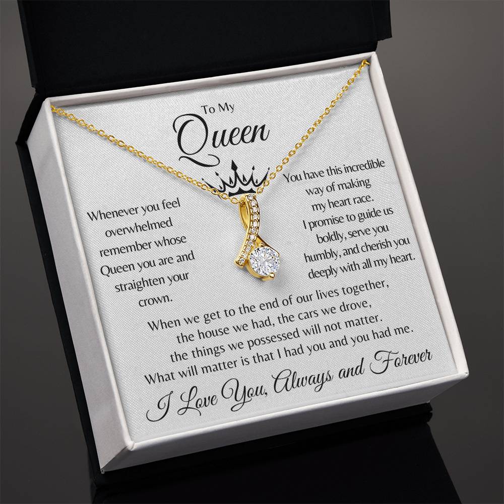 To My Queen - Alluring Beauty Necklace