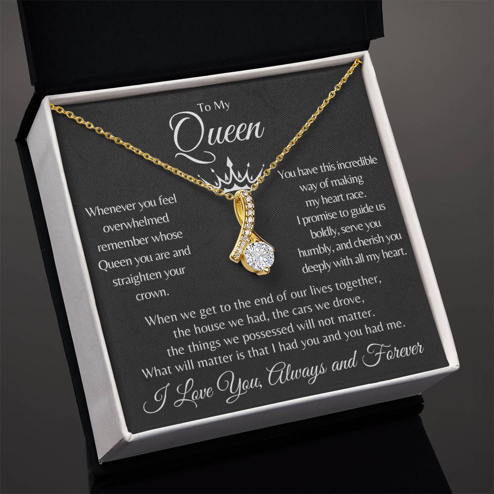 To My Queen - Alluring Beauty Necklace