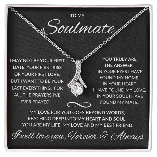 To My Soulmate-Alluring Beauty Necklace