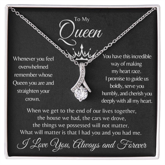 To My Queen - Alluring Beauty Necklace