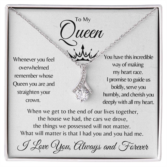 To My Queen - Alluring Beauty Necklace