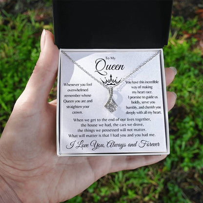 To My Queen - Alluring Beauty Necklace