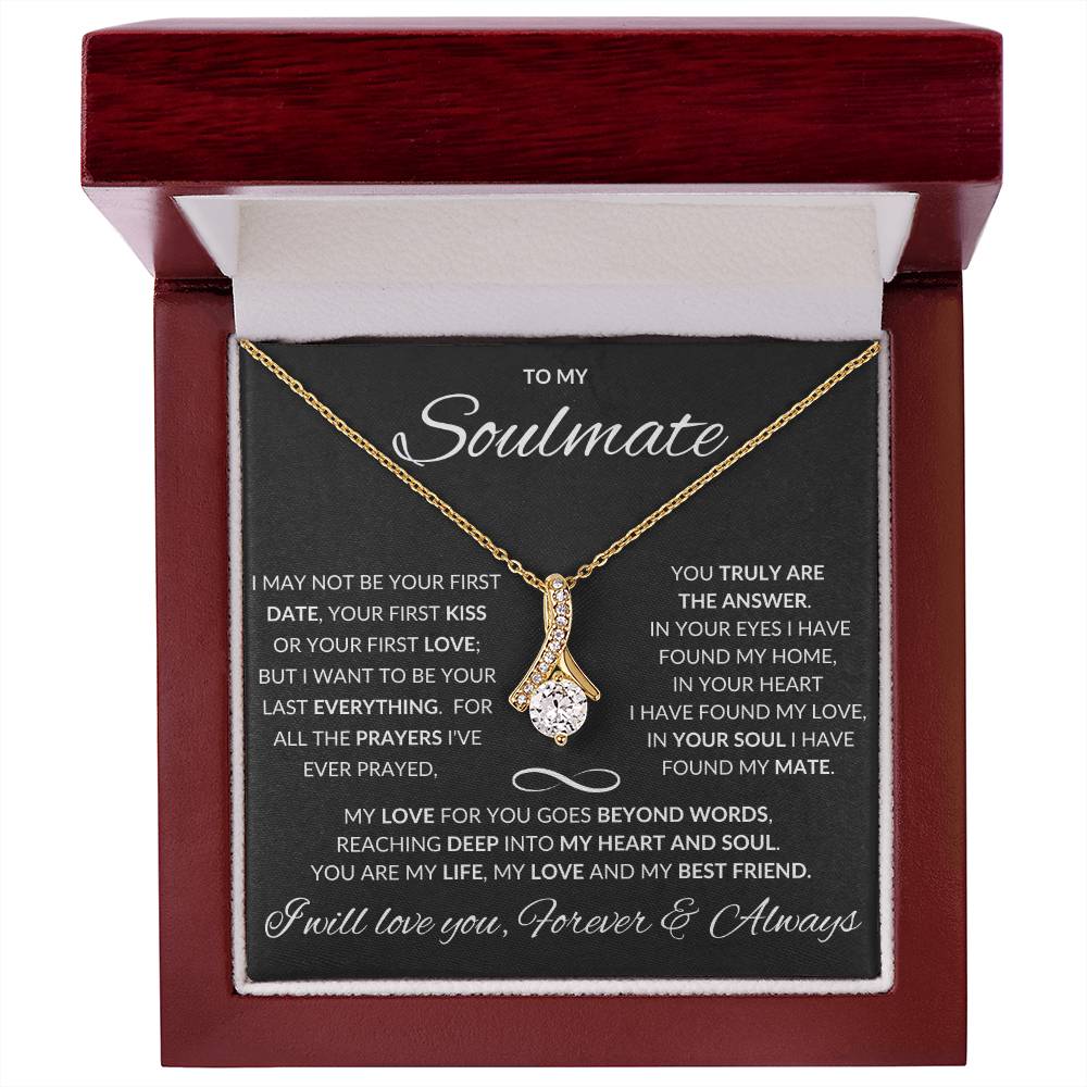 To My Soulmate-Alluring Beauty Necklace