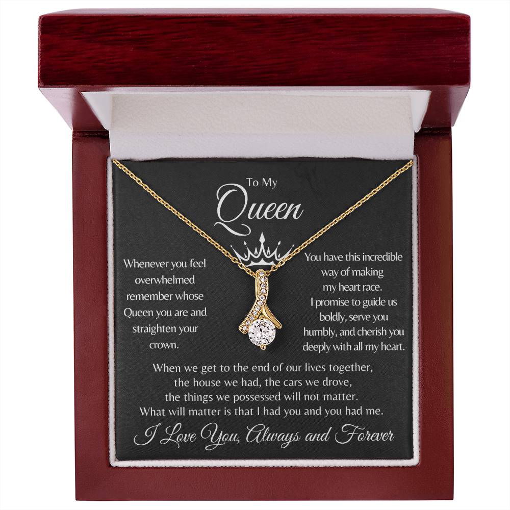 To My Queen - Alluring Beauty Necklace