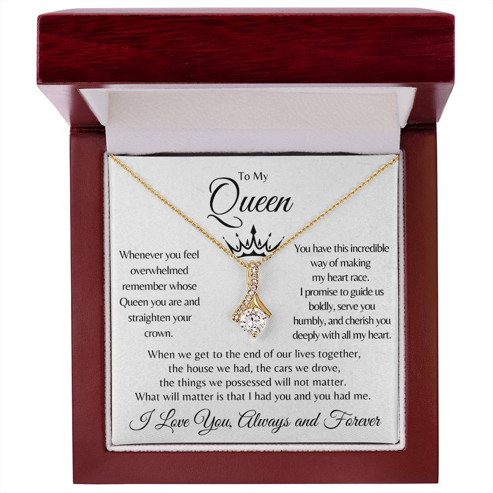 To My Queen - Alluring Beauty Necklace