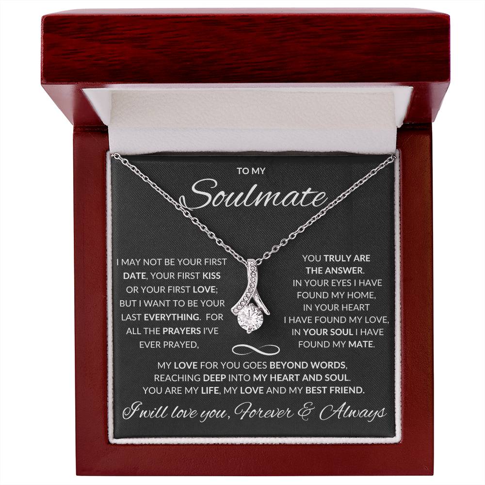 To My Soulmate-Alluring Beauty Necklace