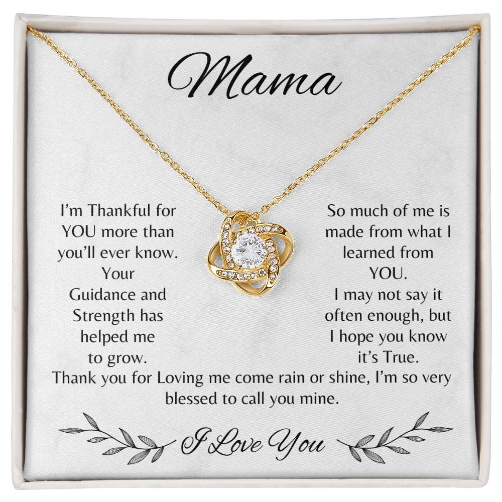 Mama - Loveknot Necklace 1 | Mother's Day | Christmas