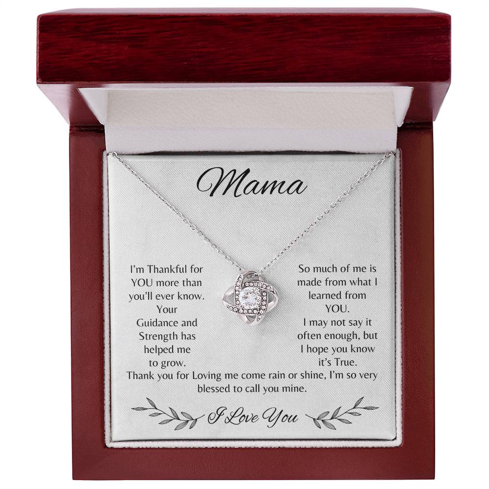 Mama - Loveknot Necklace 1 | Mother's Day | Christmas