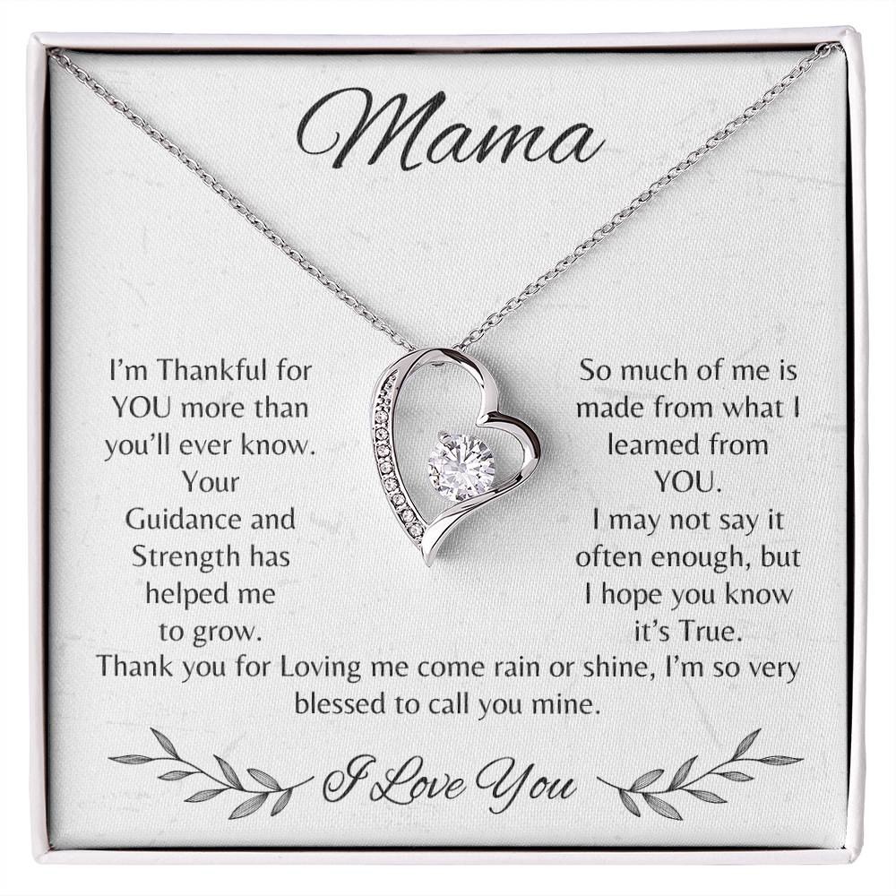 Mama- I Love You - Forever Love Necklace | Mother's Day | Christmas