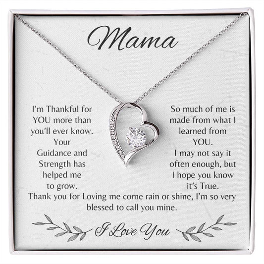 Mama- I Love You - Forever Love Necklace | Mother's Day | Christmas