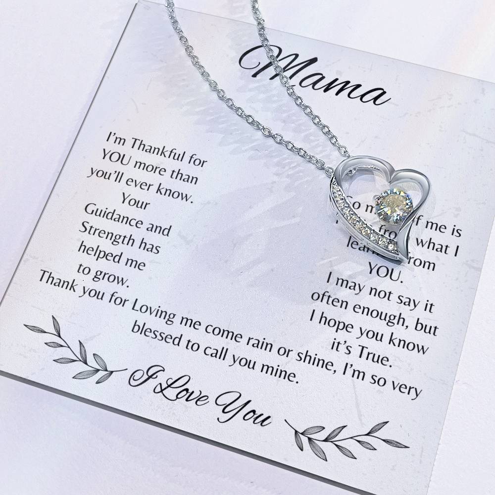 Mama- I Love You - Forever Love Necklace | Mother's Day | Christmas