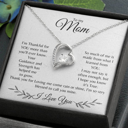 To My Mom- Forever Love Necklace 1 | Mother's Day | Christmas