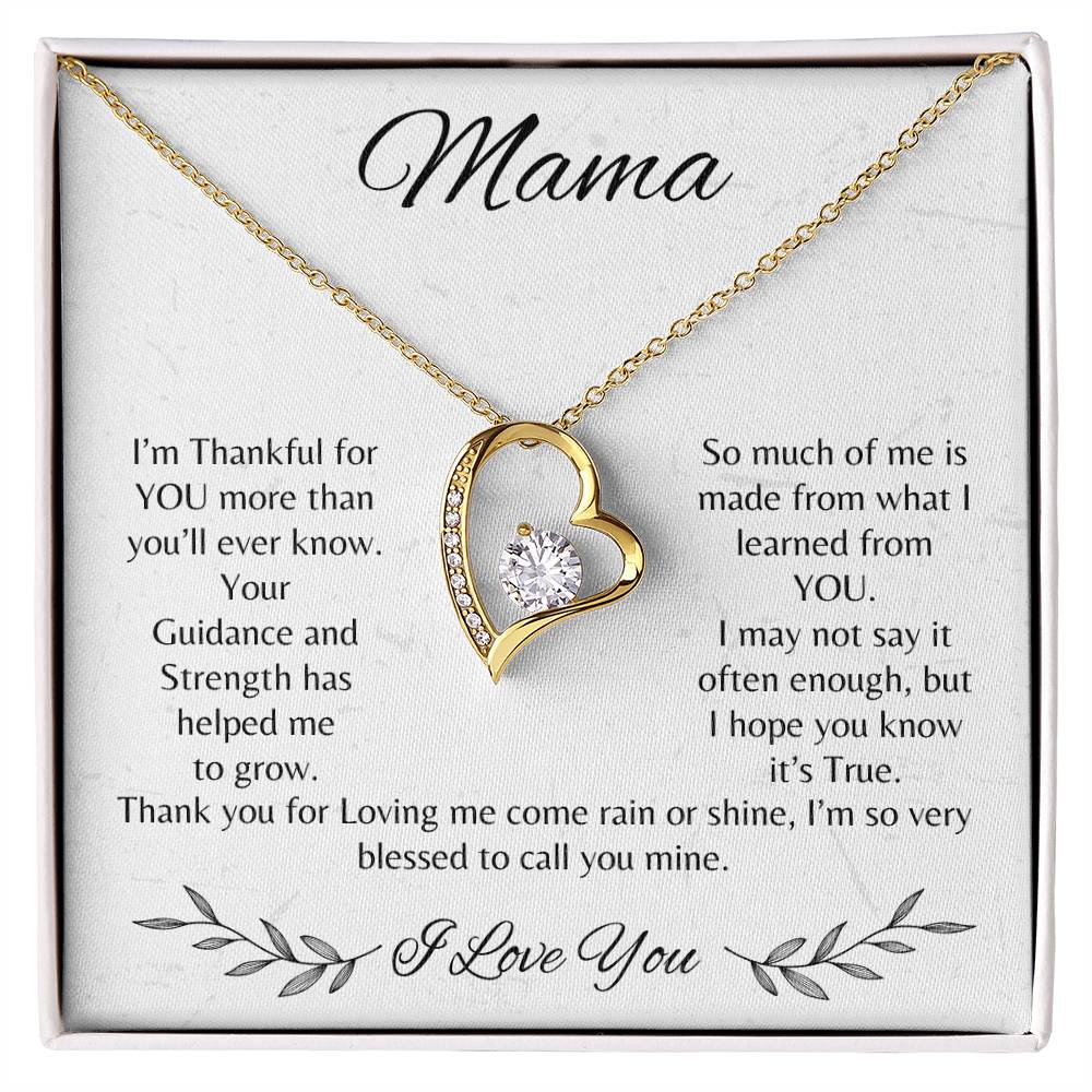 Mama- I Love You - Forever Love Necklace | Mother's Day | Christmas