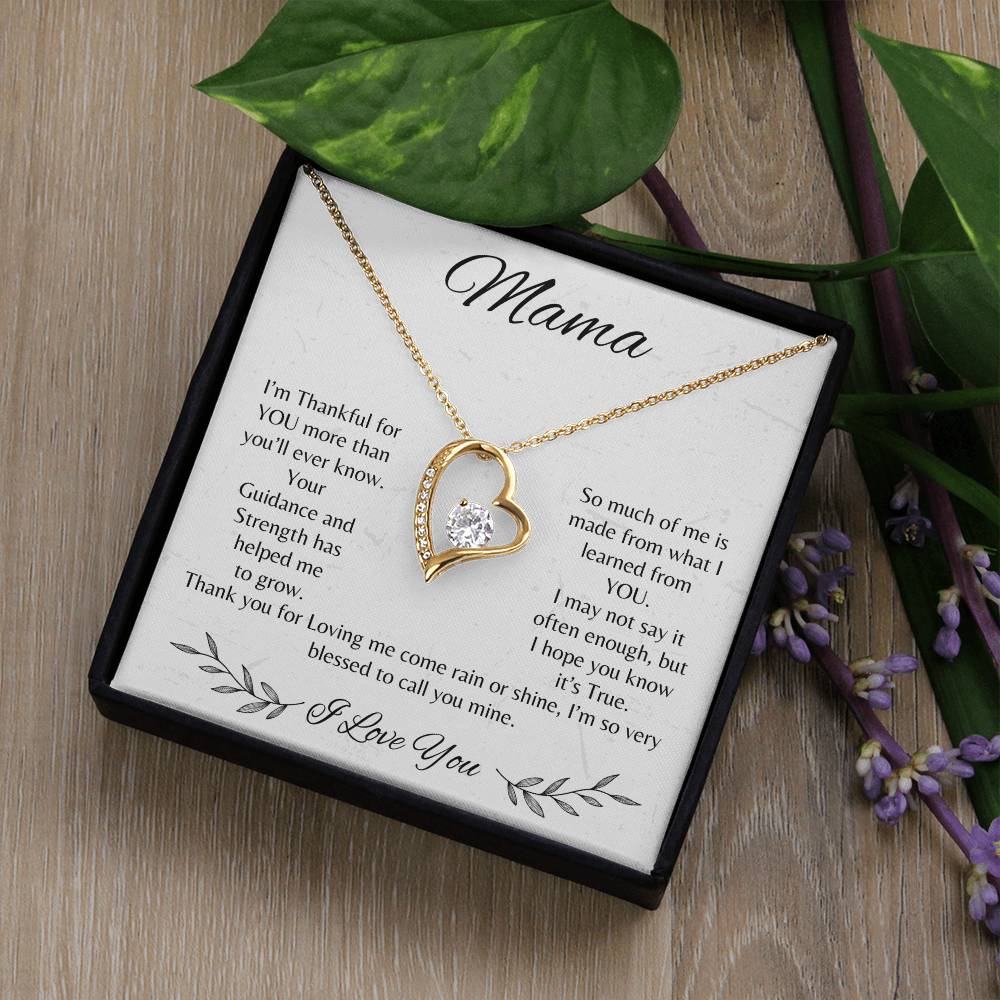 Mama- I Love You - Forever Love Necklace | Mother's Day | Christmas