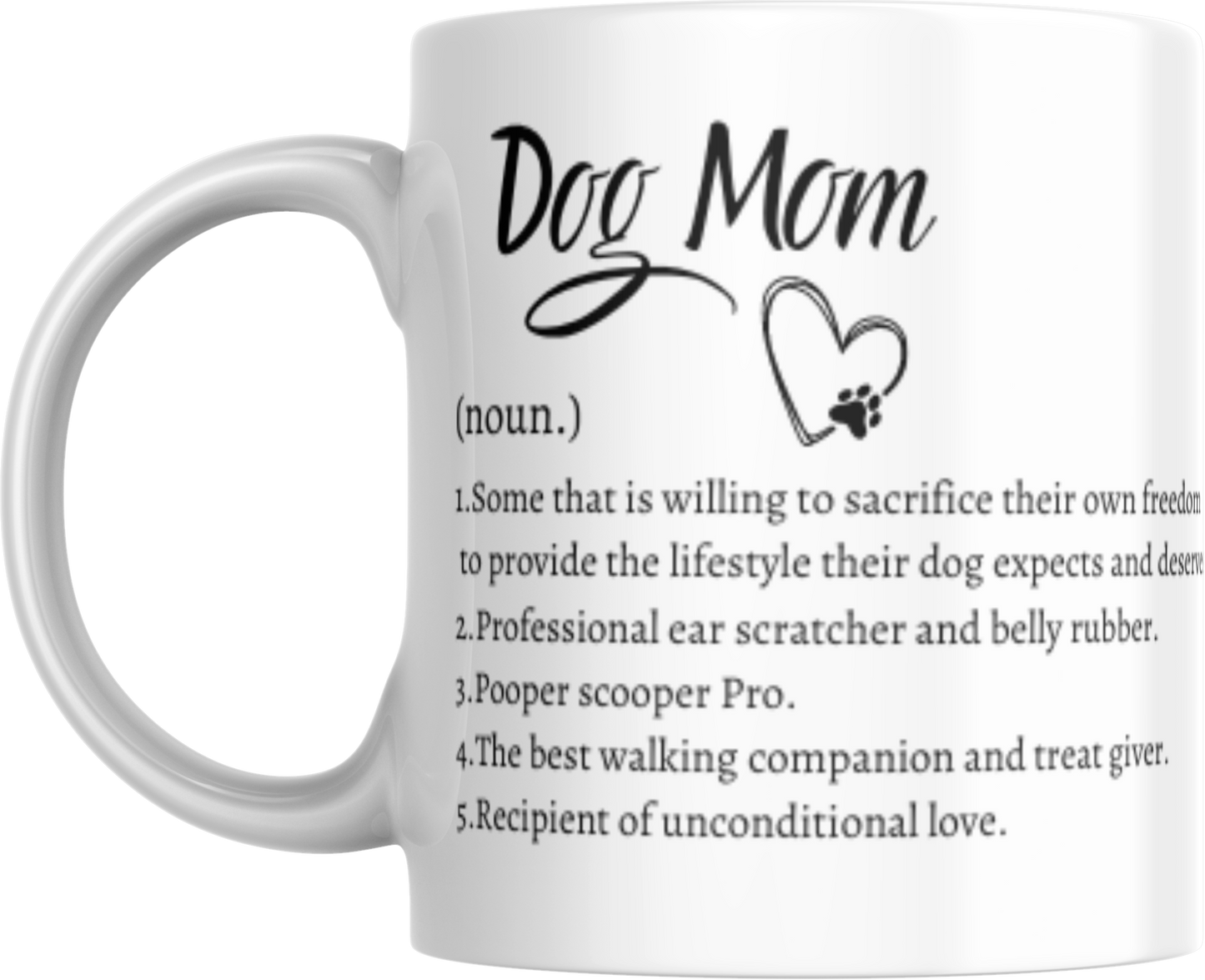 Dog Mom Custom Photo Mug- 15 oz | Mother's Day | Pet Lover