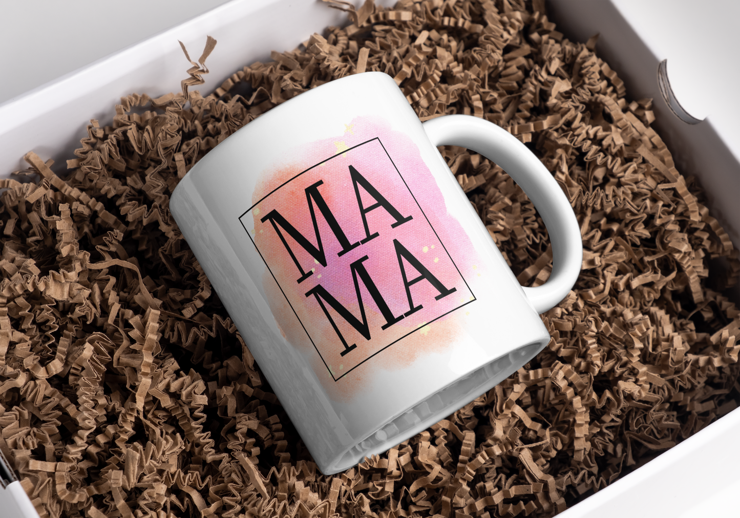 MAMA Watercolor Mug 15 oz | Mother's Day | Just Because | New Mom