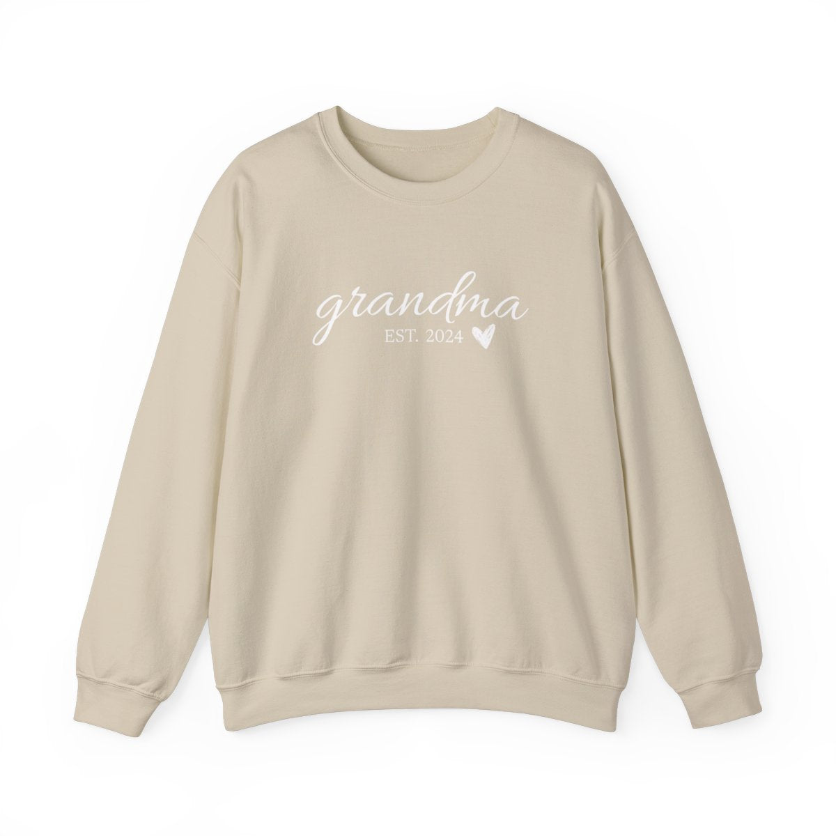 Grandma | Mom | Mimi | Gigi | Personalize to Est. Year - Crewneck Sweatshirt | New Mom | Mother's Day gift | Grandma